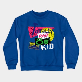 Rad Eighties Kid Crewneck Sweatshirt